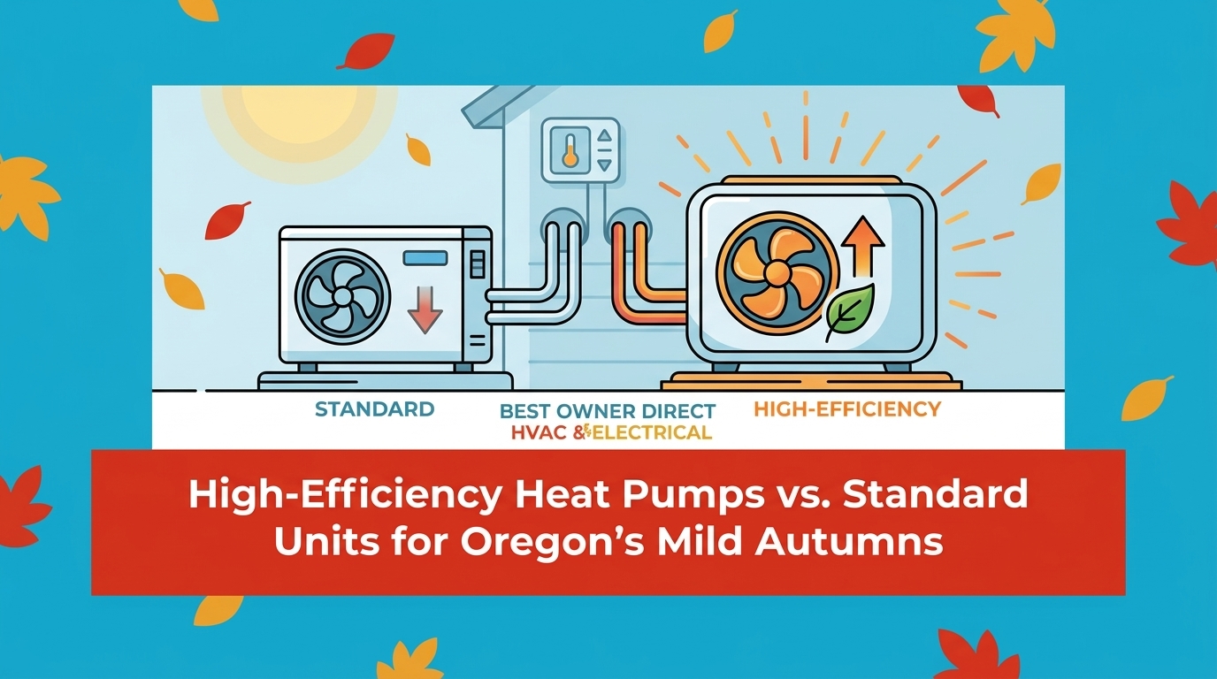 High-Efficiency Heat Pumps vs. Standard Units for Oregon's Mild Autumns