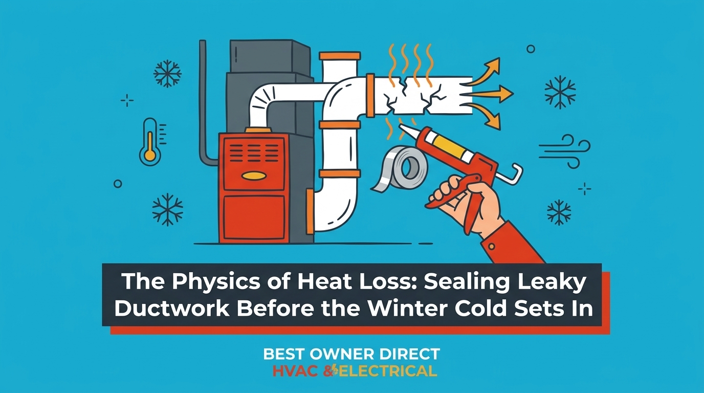 Sealing Leaky Ductwork Before the Winter Cold Sets In
