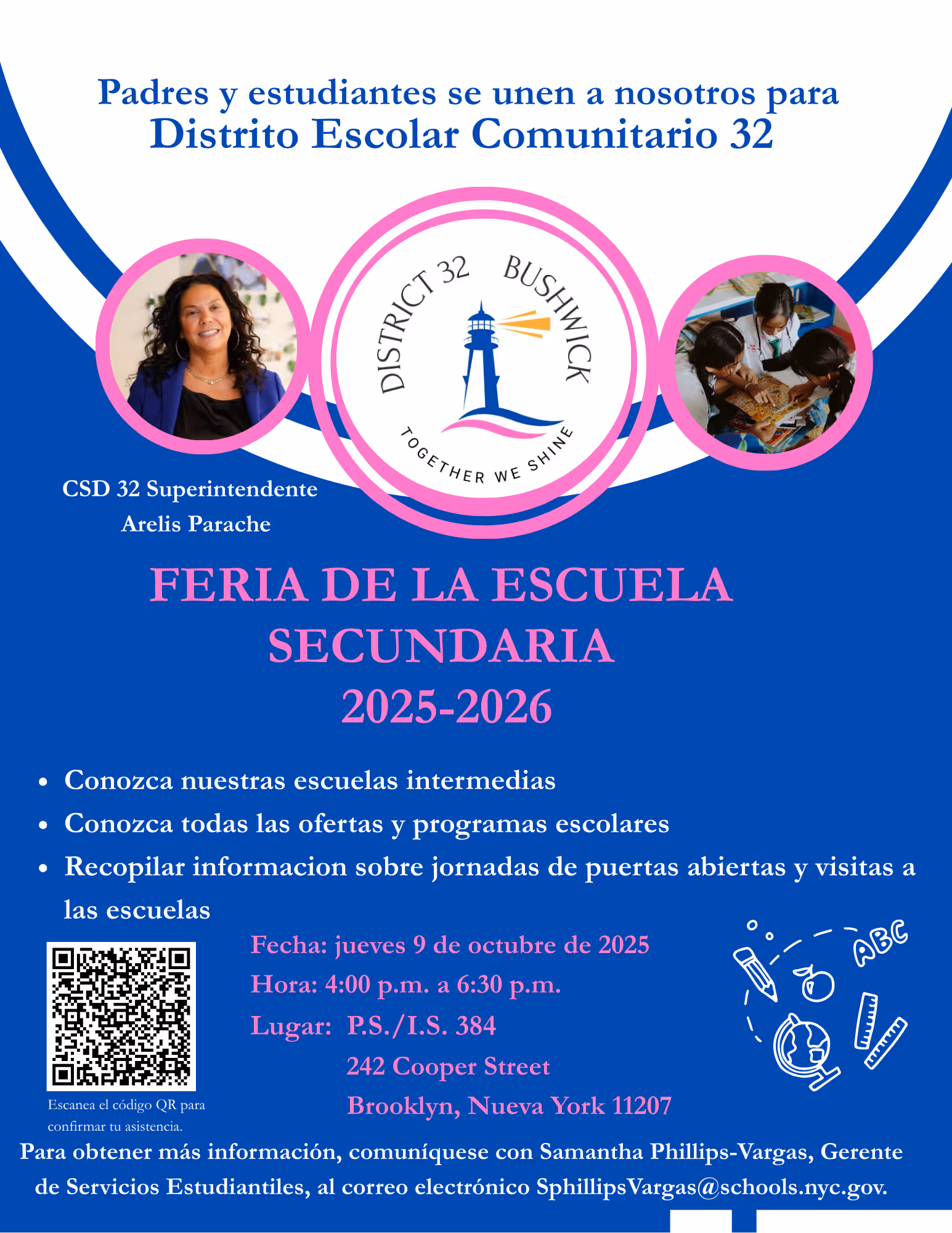 CSD 32's Middle School Fair (Spanish)