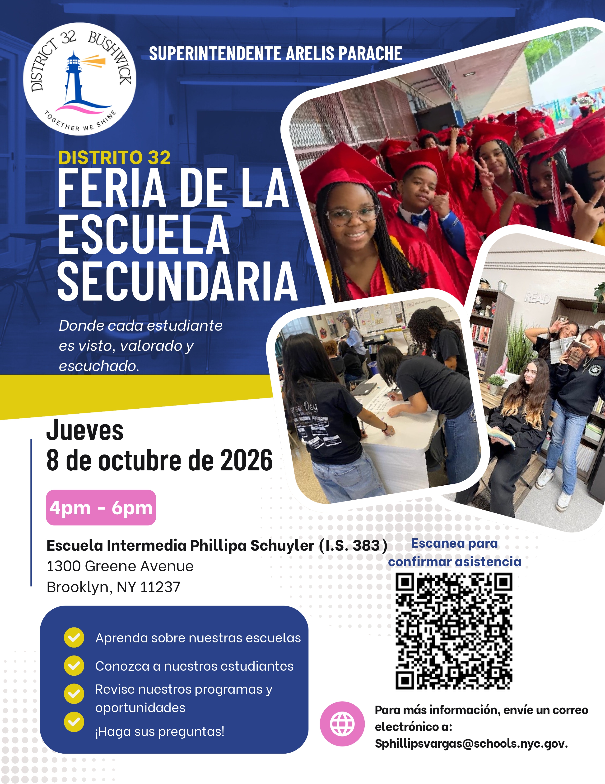 District 32 Middle School Fair 2026 (Spanish)