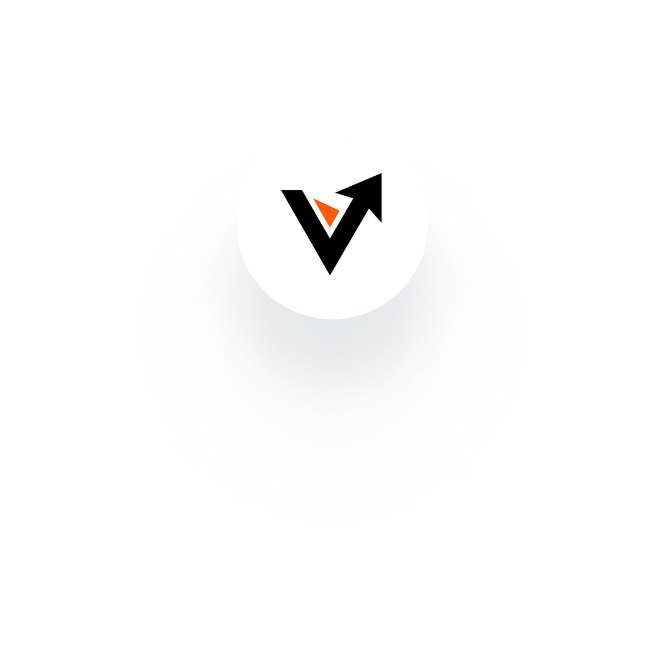 Smiling woman wearing a striped shirt sitting in a bright office.