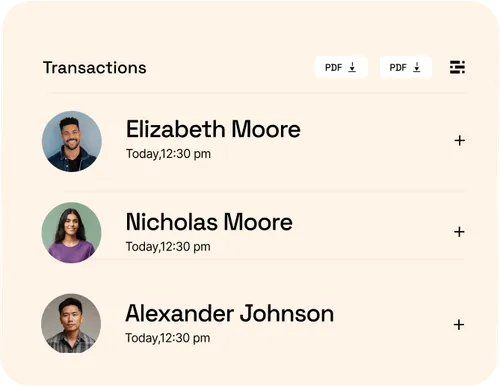 Transections