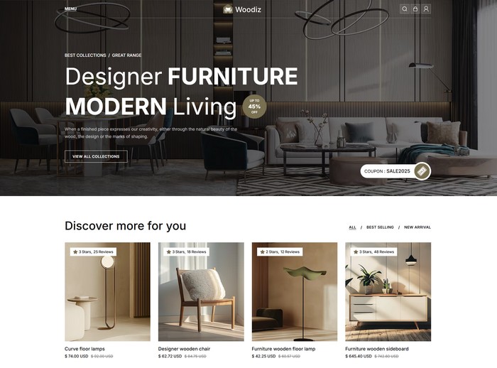 exemple de site e-commerce