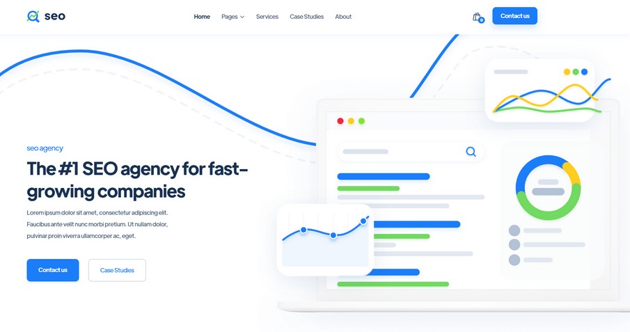 exemple de charts et graphiques seo