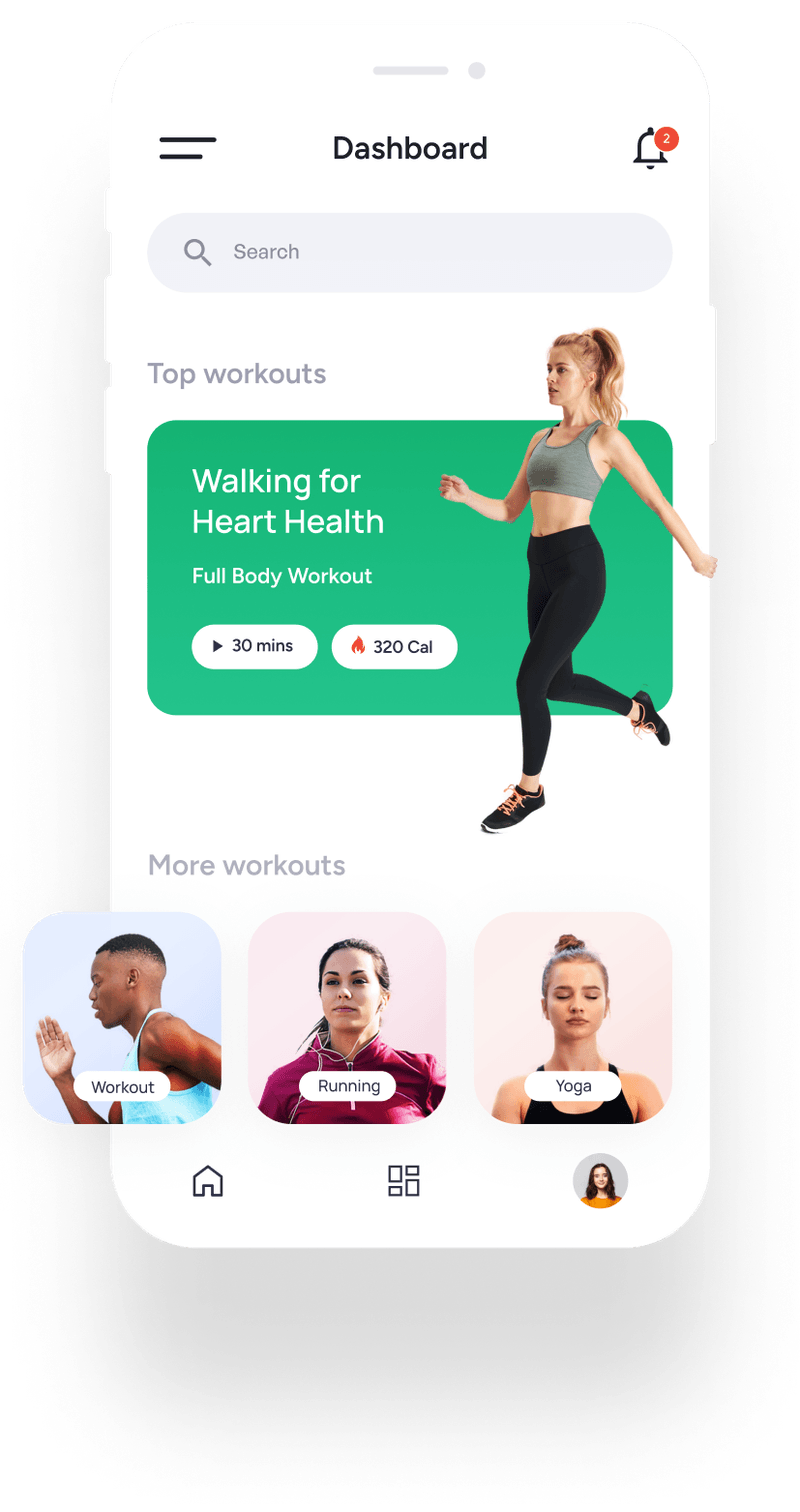 exemple d'application mobile