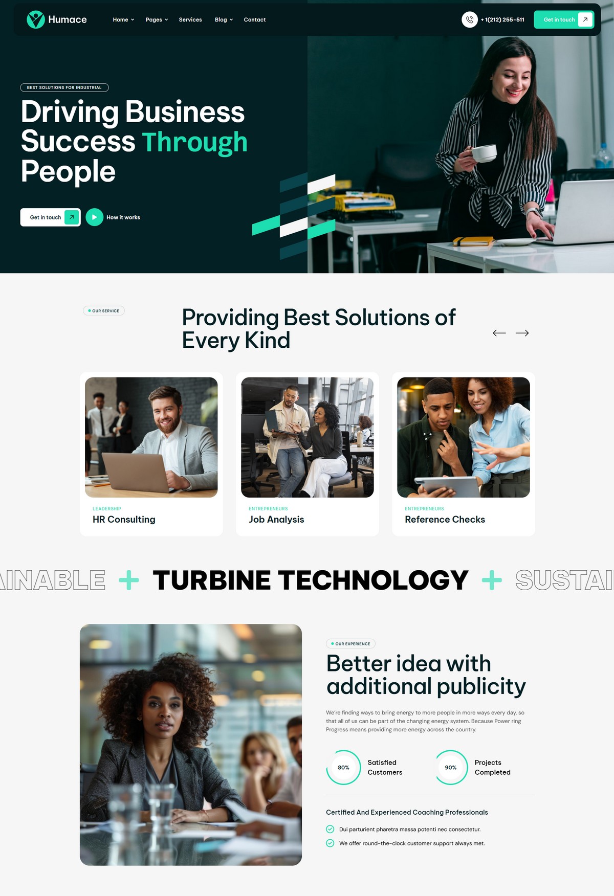 exemple de site de cabinet rh