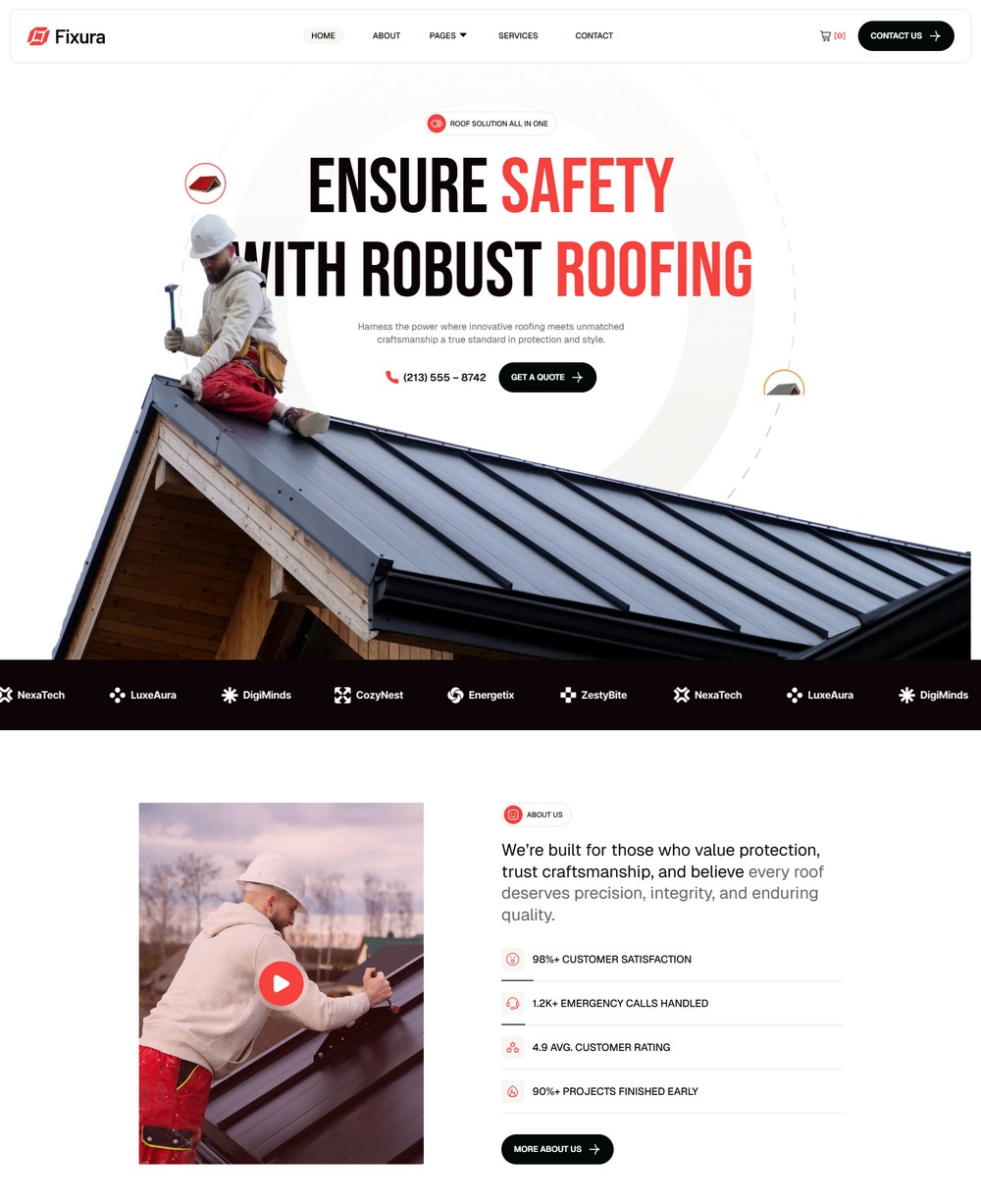 exemple de site web d'artisan