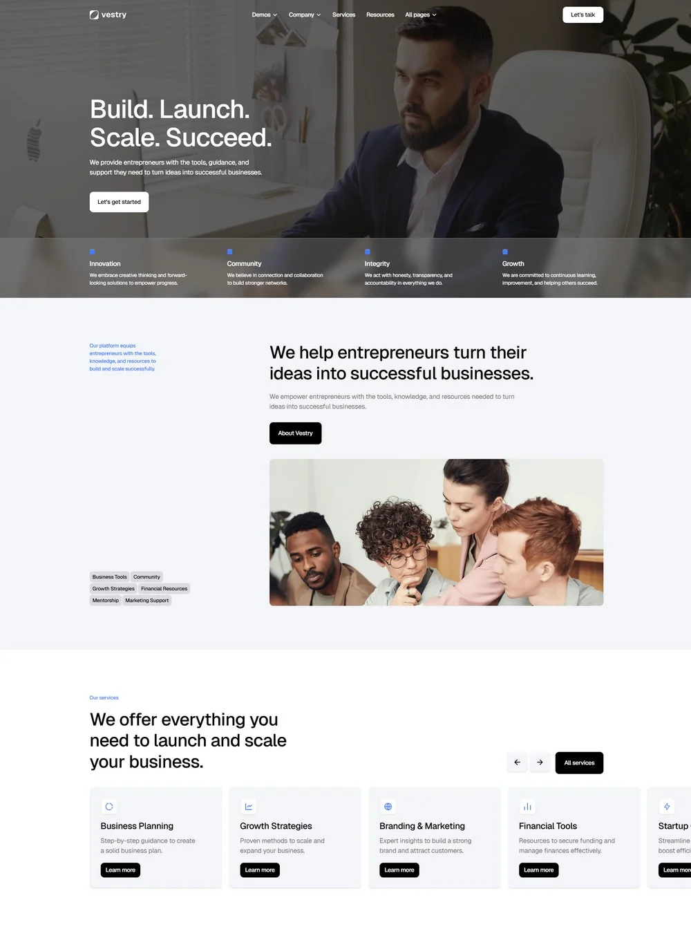 exemple de site internet pour coach professionel