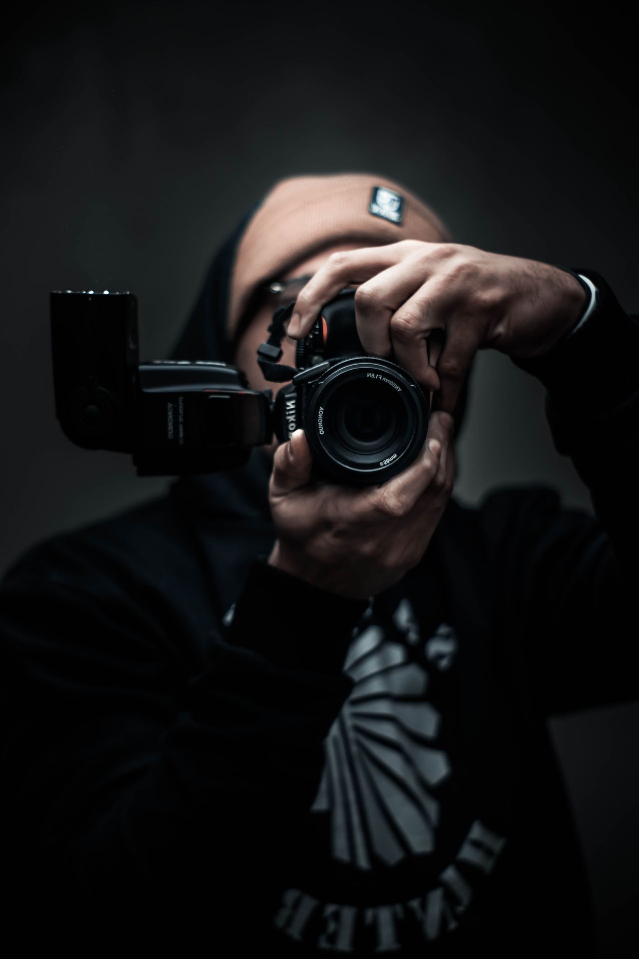 photographe en train de photographier