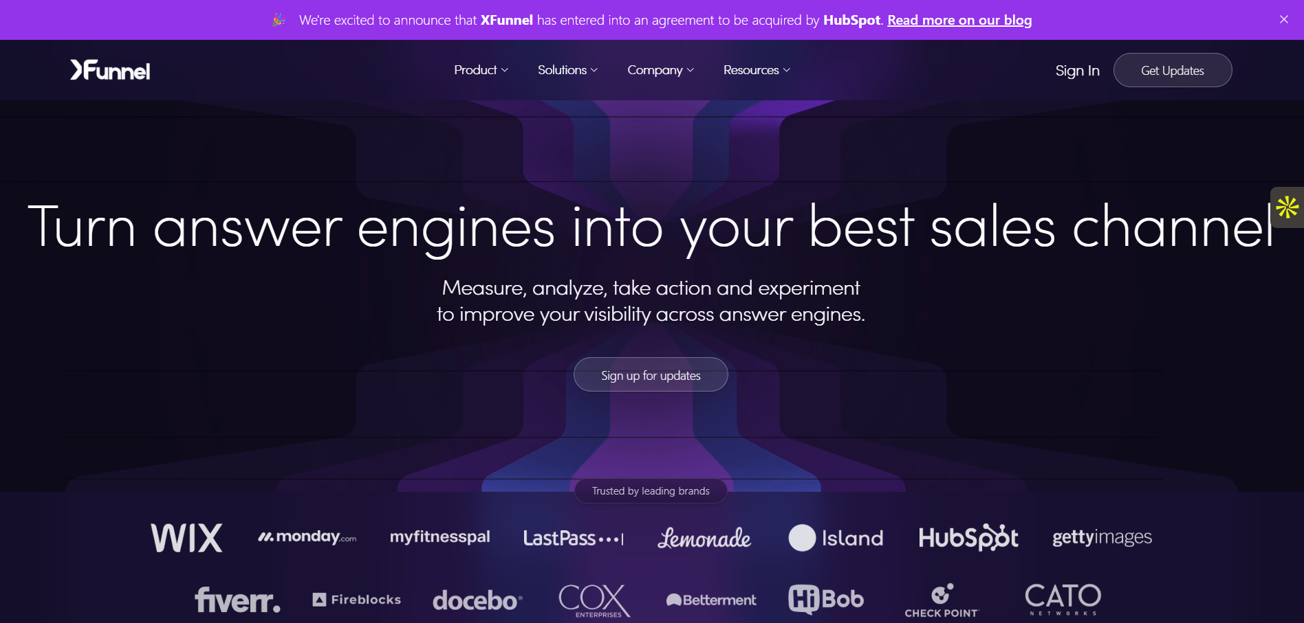 xFunnel answer engine optimization platform for B2B sales pipeline attribution