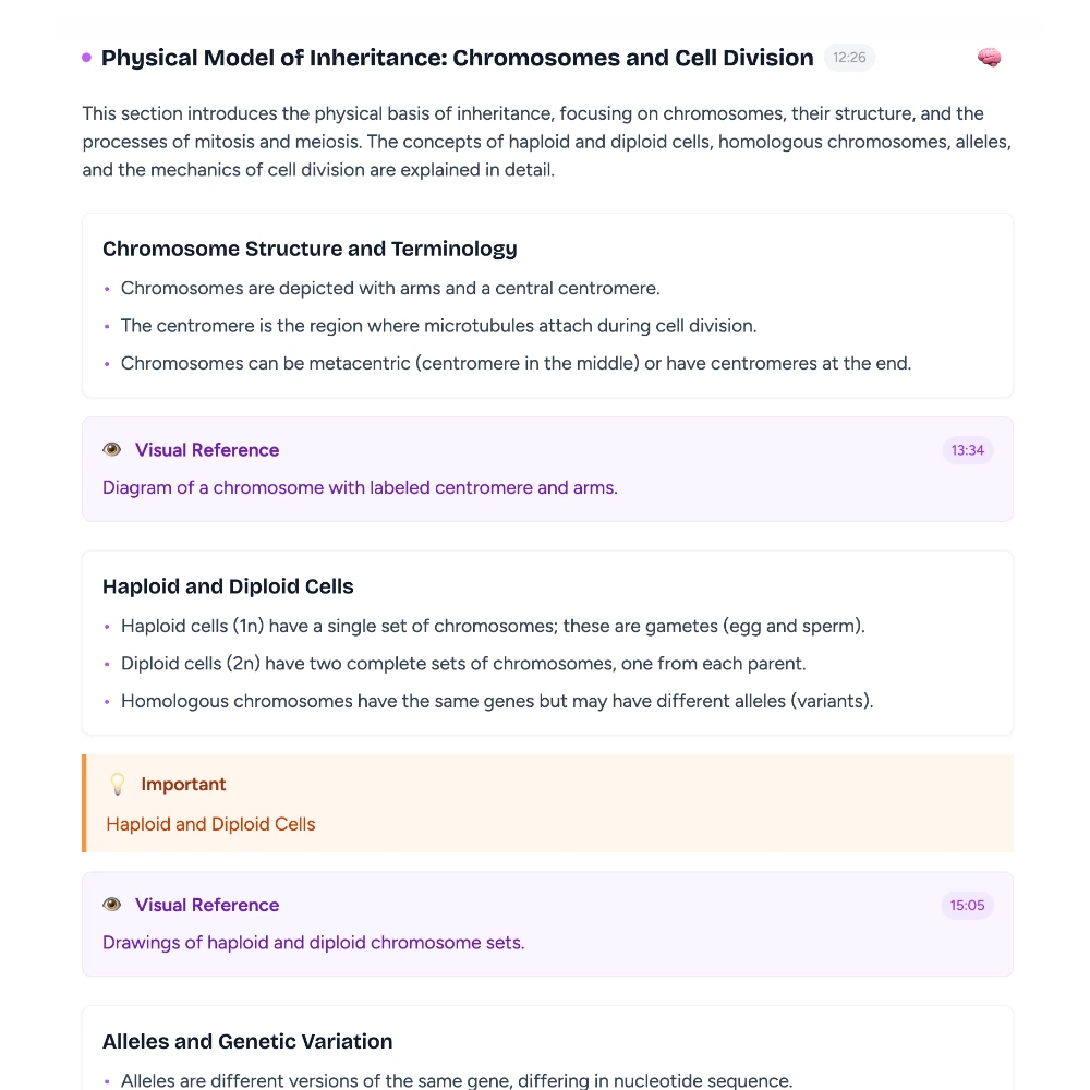 Preview of AI generated Study Notes - GenerateNotes.ai