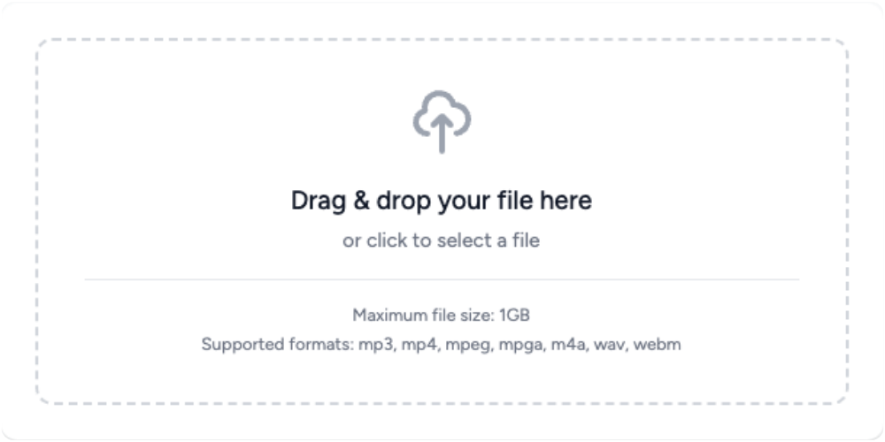 Preview of the upload-lecture feature - GenerateNotes.ai