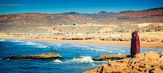 surfing spots in Morocco