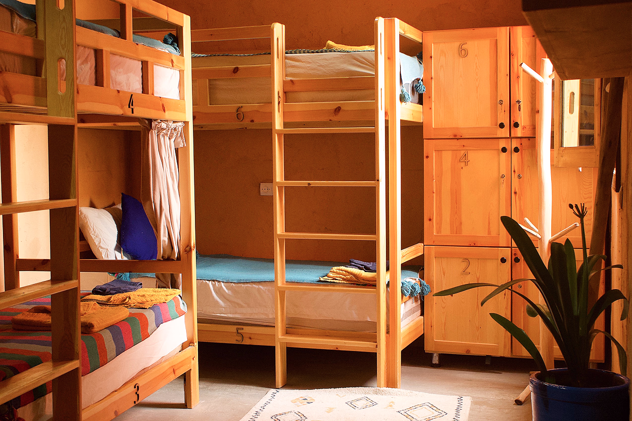 Dorm room with private ensuite at Salt House Morocco