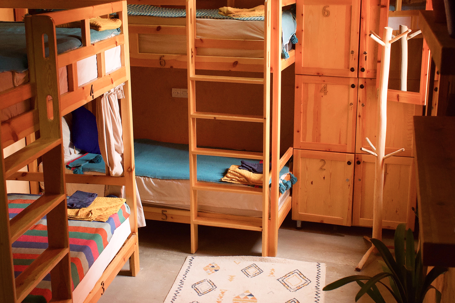 Ground-floor dorm room, Salt House Morocco