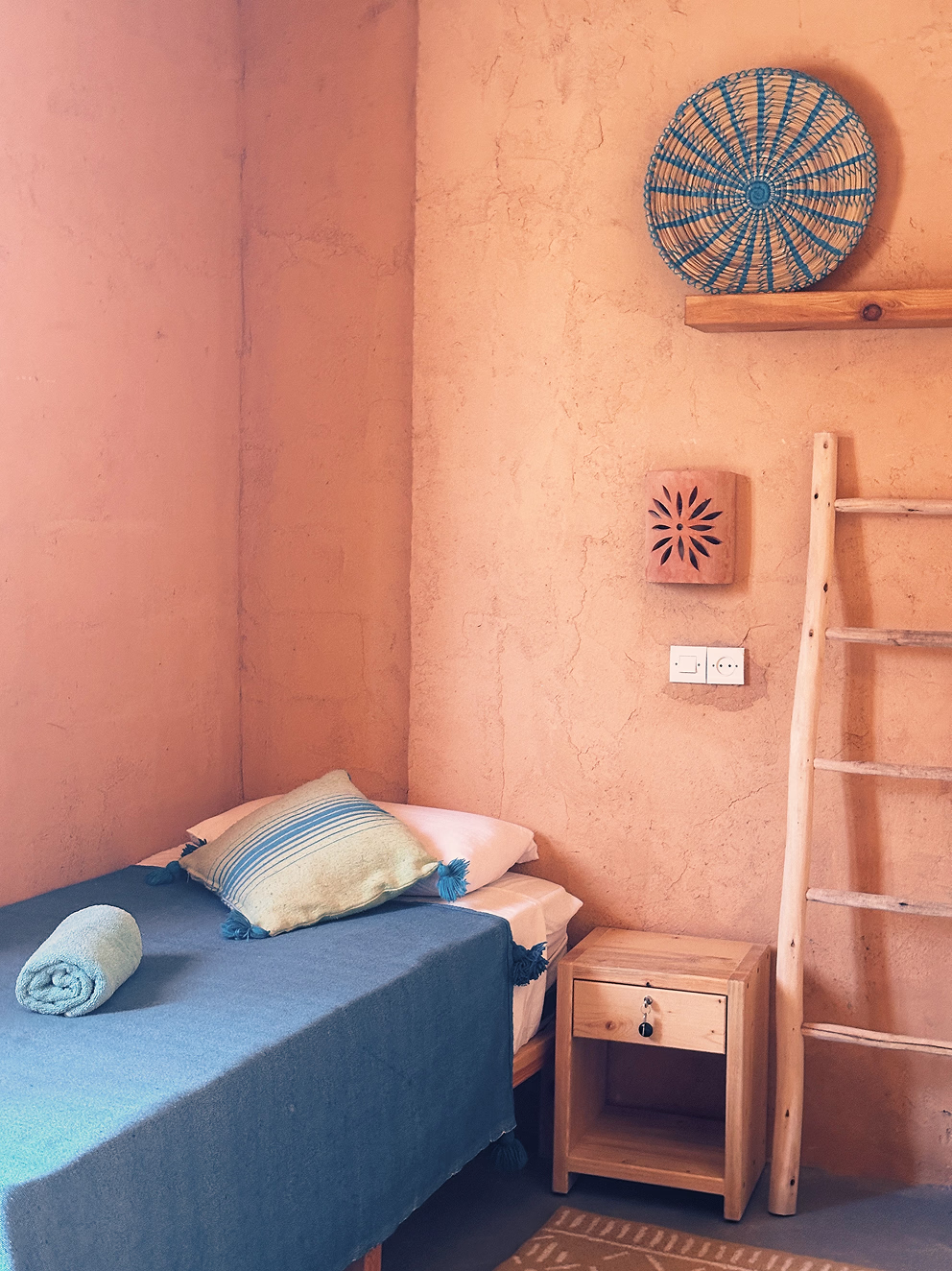 Three-bed room at Salt House Morocco