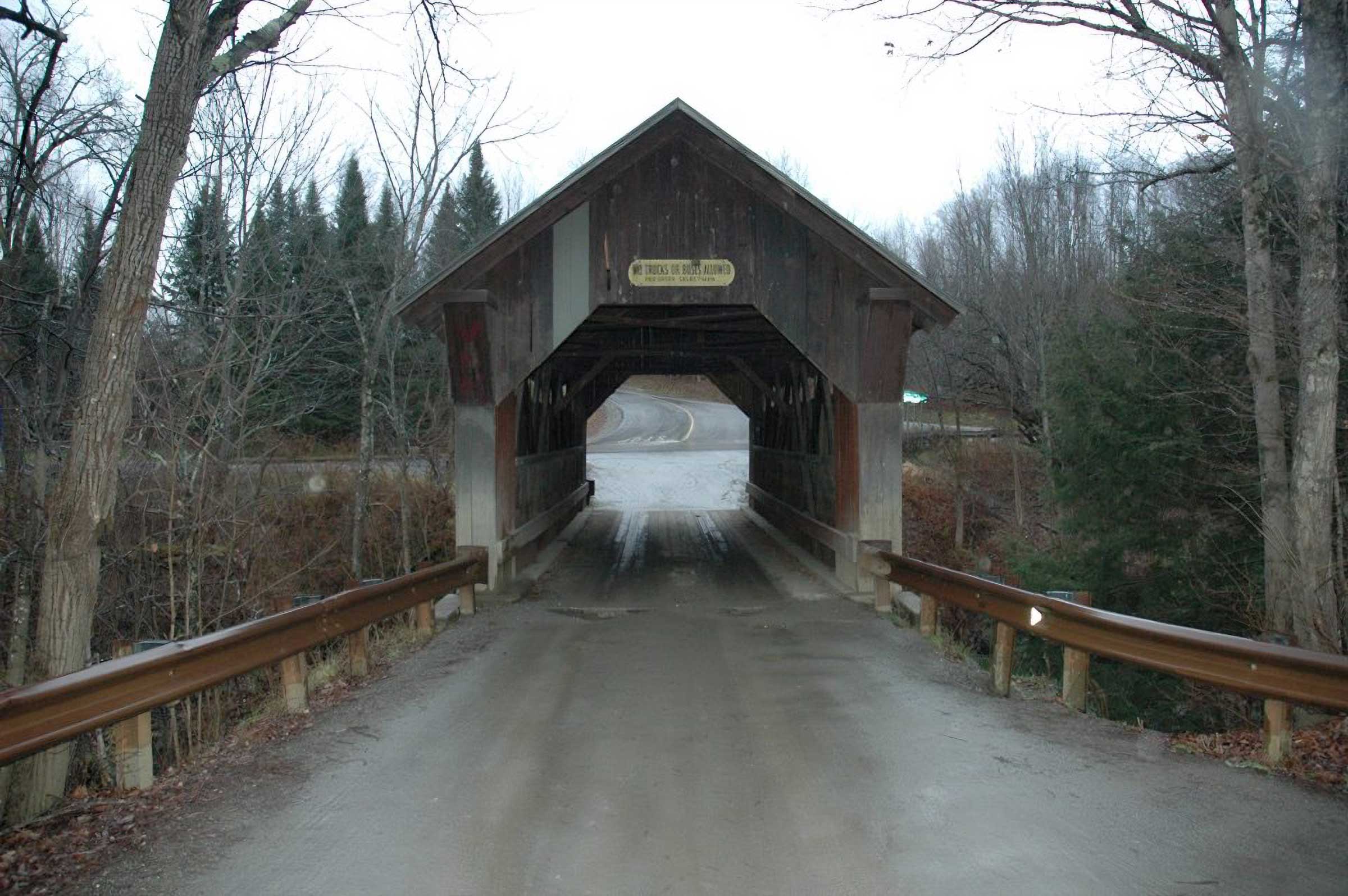 When it comes to New England icons, nothing captures the quiet romance of Vermont like a covered bridge.