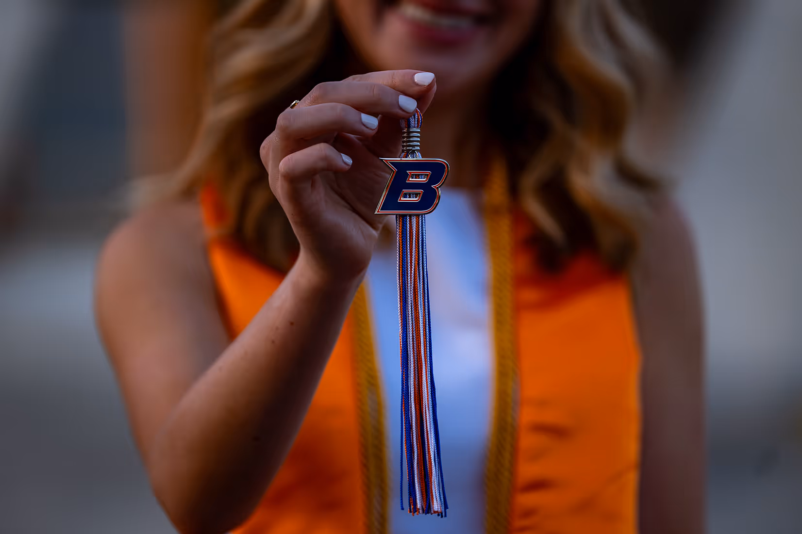 A Boise State University Tassel.