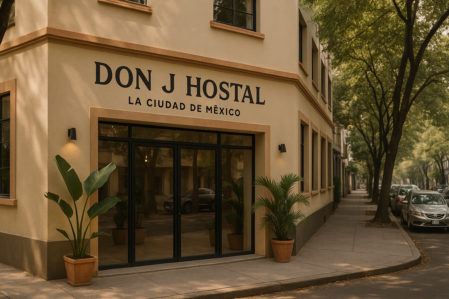 Don Joaquín Hostel exterior