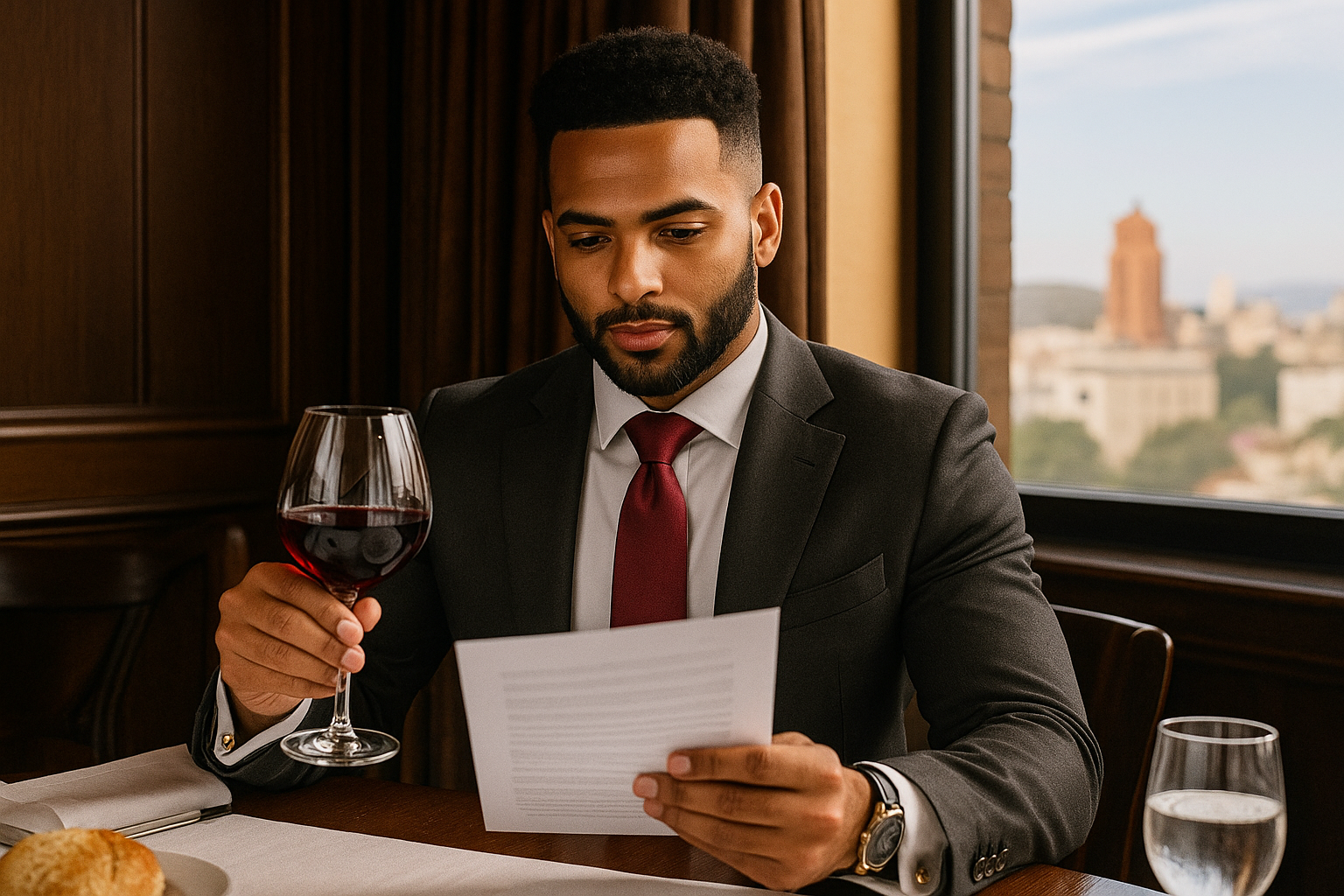 Professional woman in modern office environment