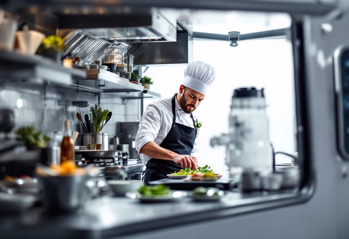 hình ảnh lễ hội xe tải thực phẩm