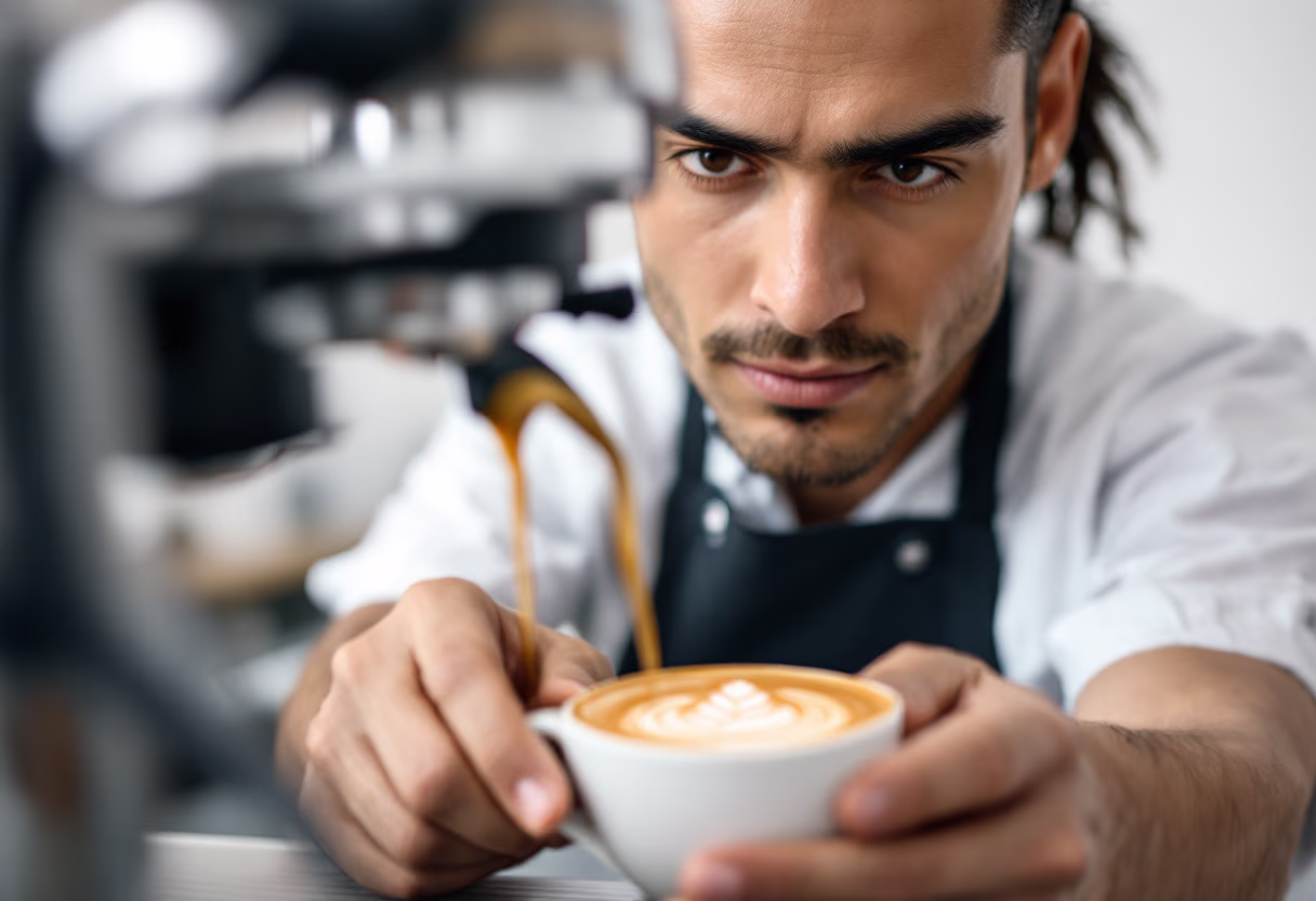 hình ảnh mọi người đang thưởng thức cà phê