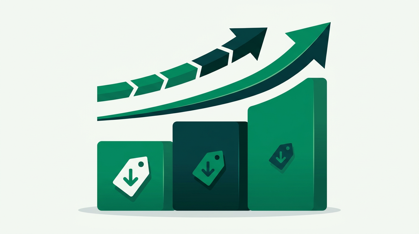 Tiered wholesale pricing with volume discounts for different customer groups