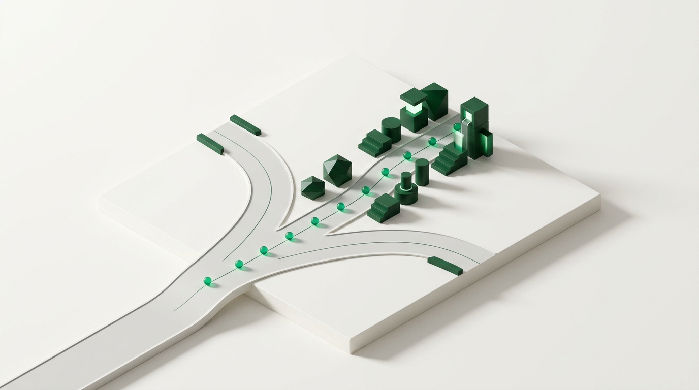 Three branching paths representing how to choose between PortalSphere alternatives