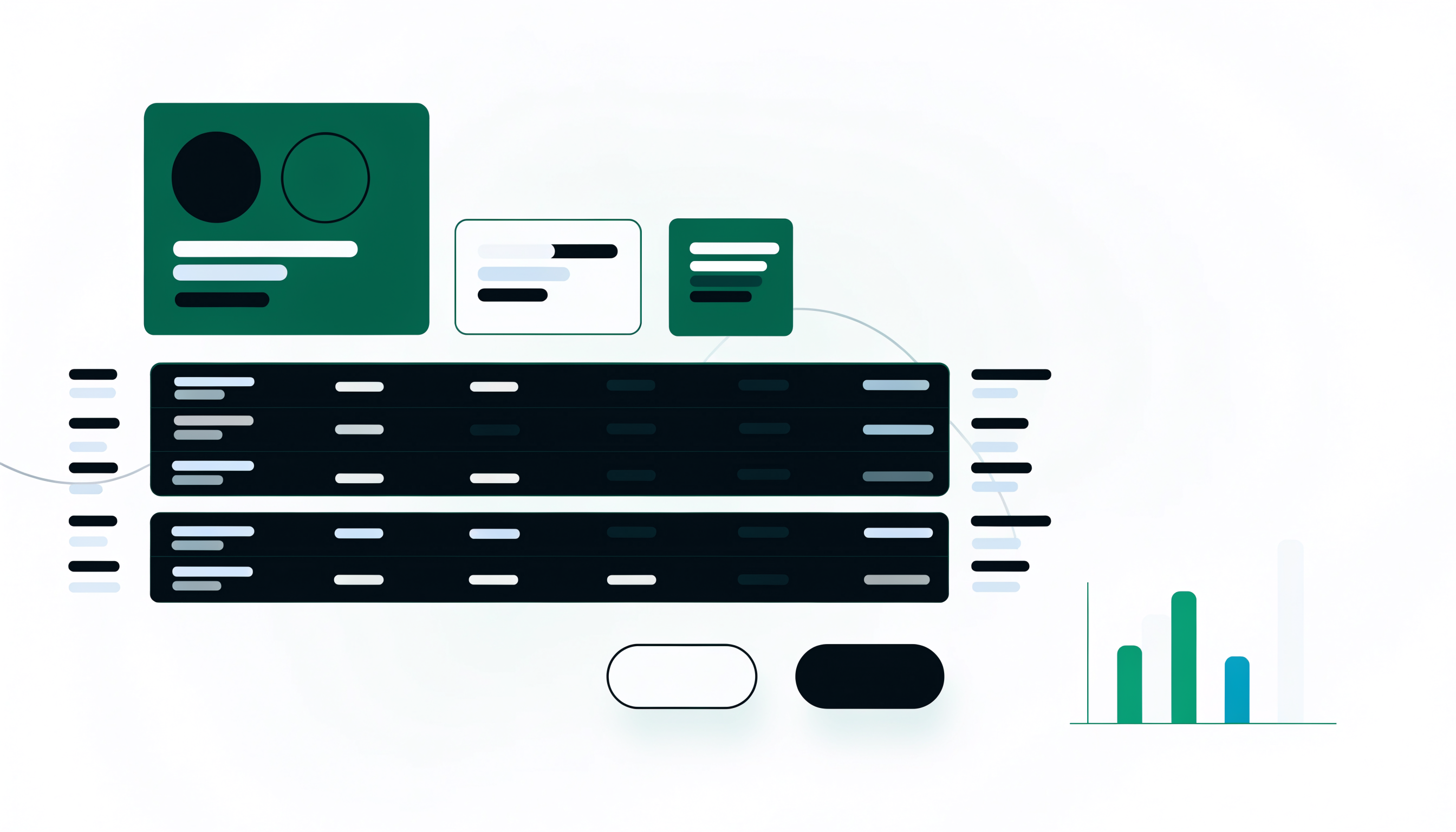 Abstract Shopify wholesale price list interface showing distributor tiers and quantity breaks