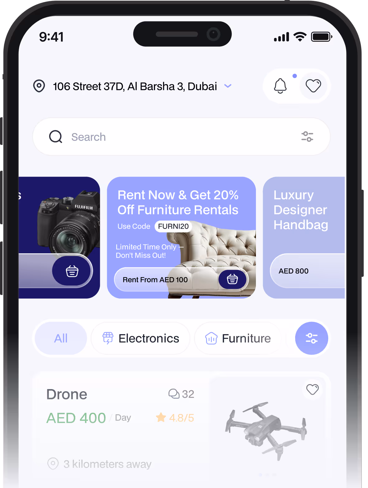 A phone showing Peermate app