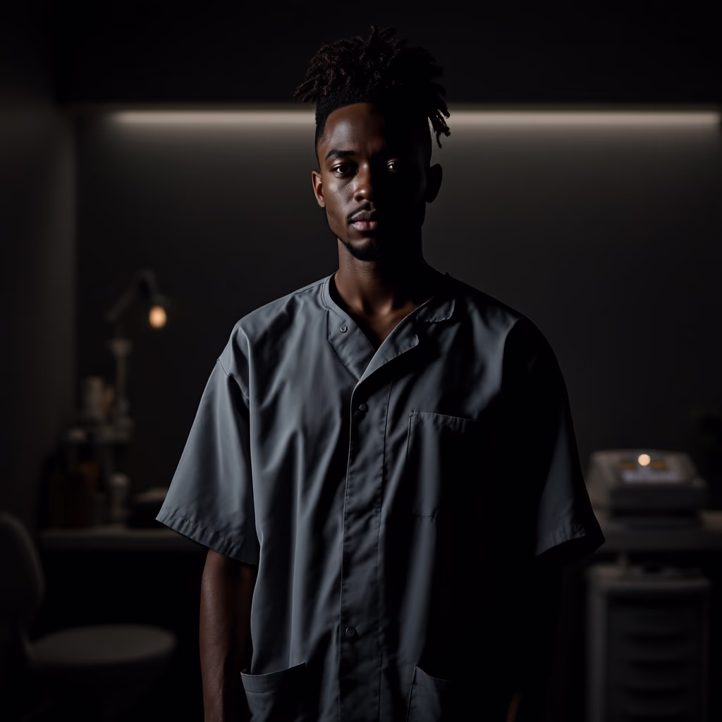 [team] image of individual team member (for an acupuncturist)