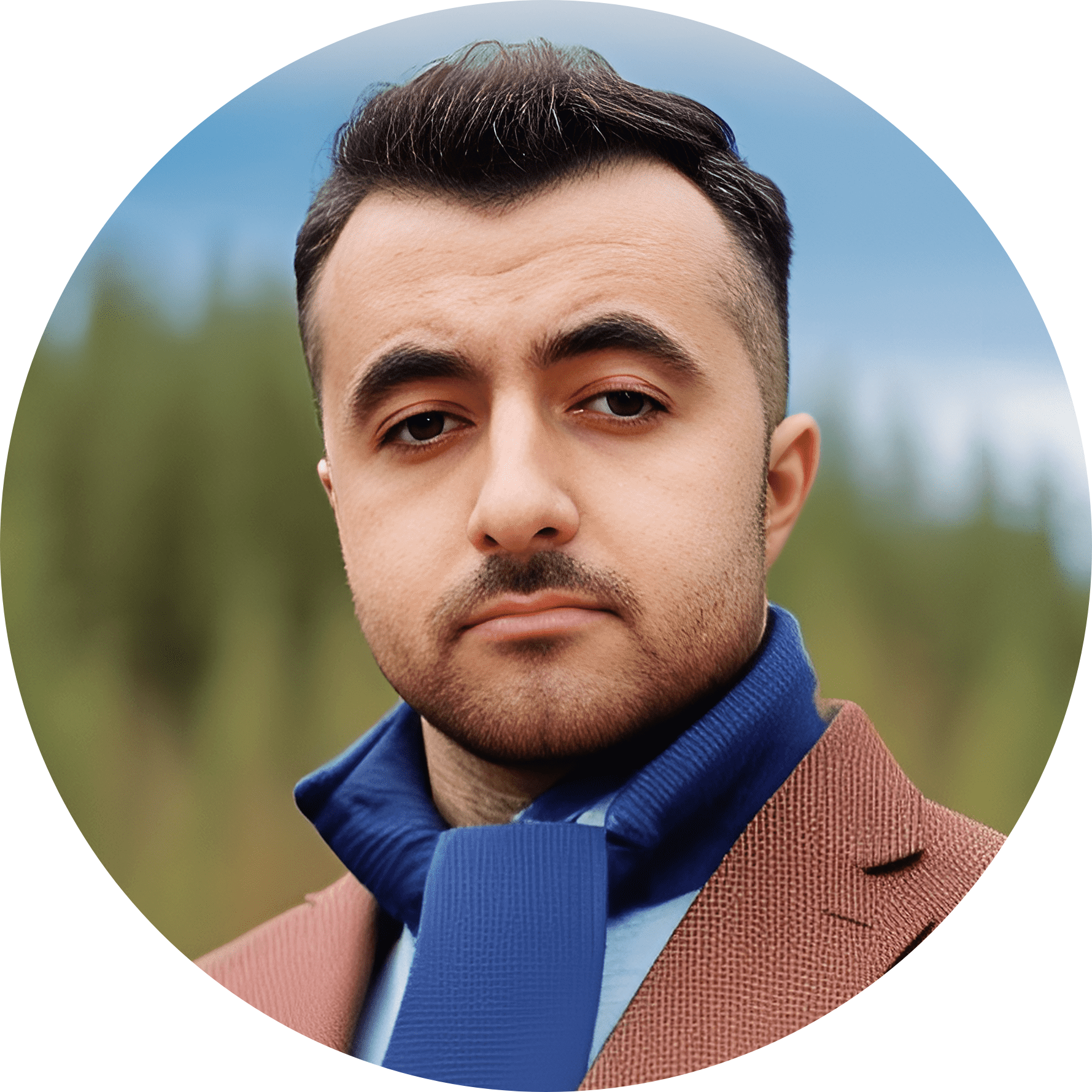 A headshot of Danyal Atif, the founder of Once Upon A Business