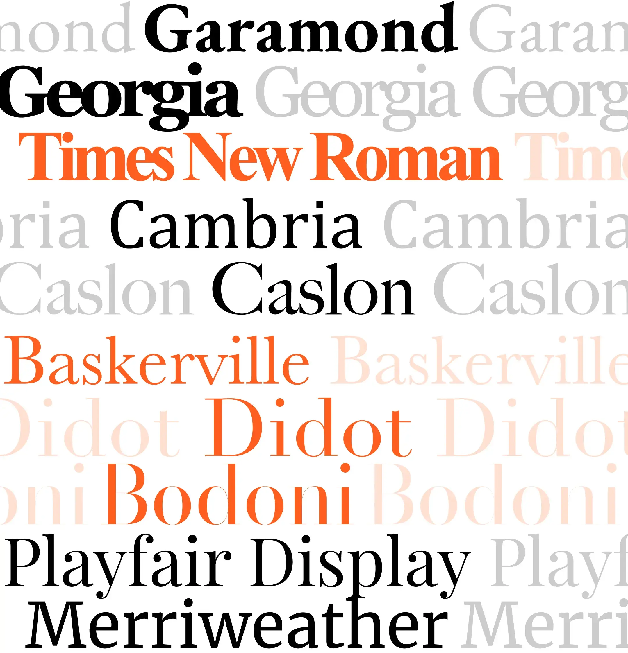 Professional Fonts for Your Professional Website