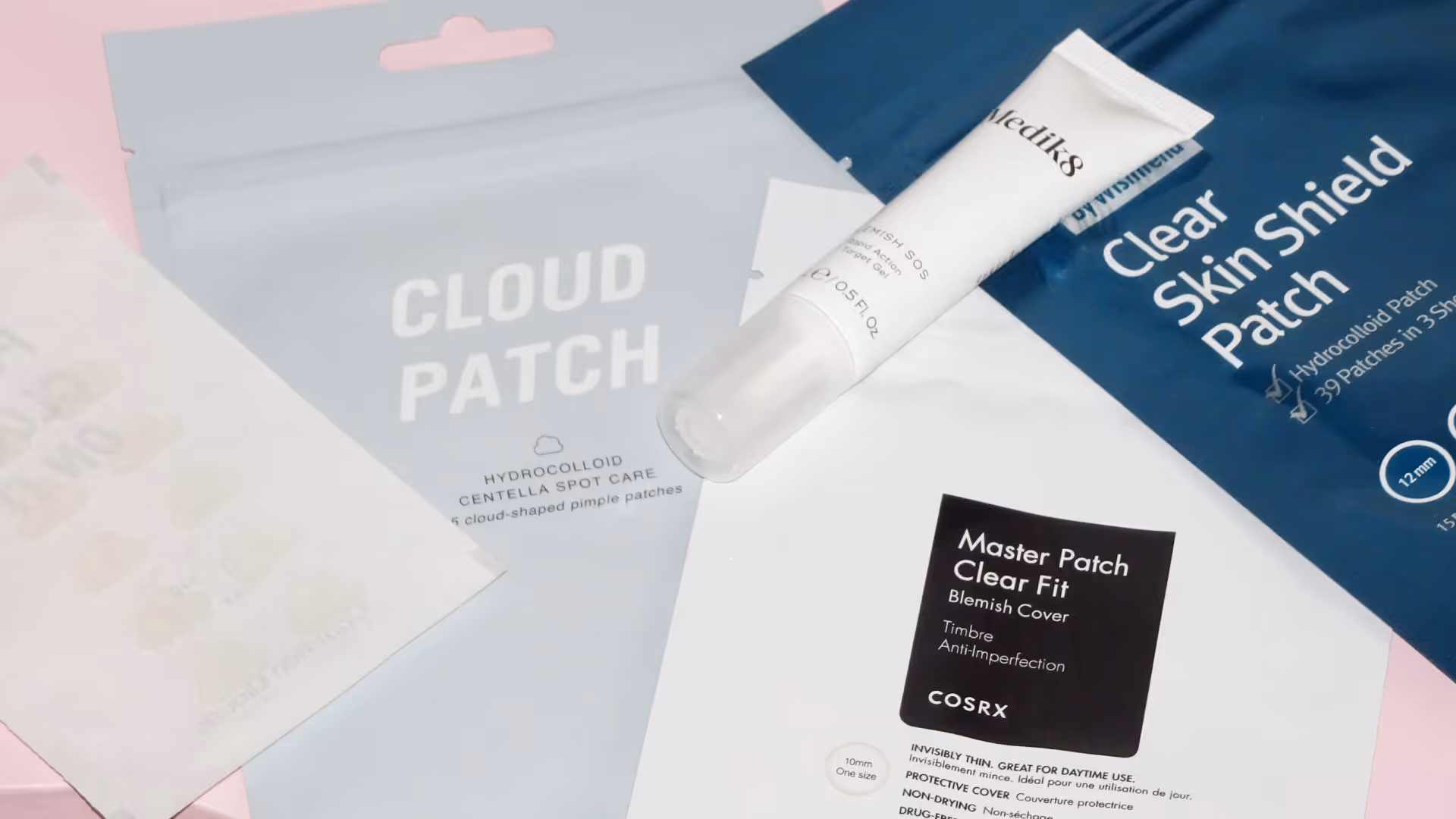 Spot treatments kommer i flera utföranden: Som "plåster", gelé eller kräm