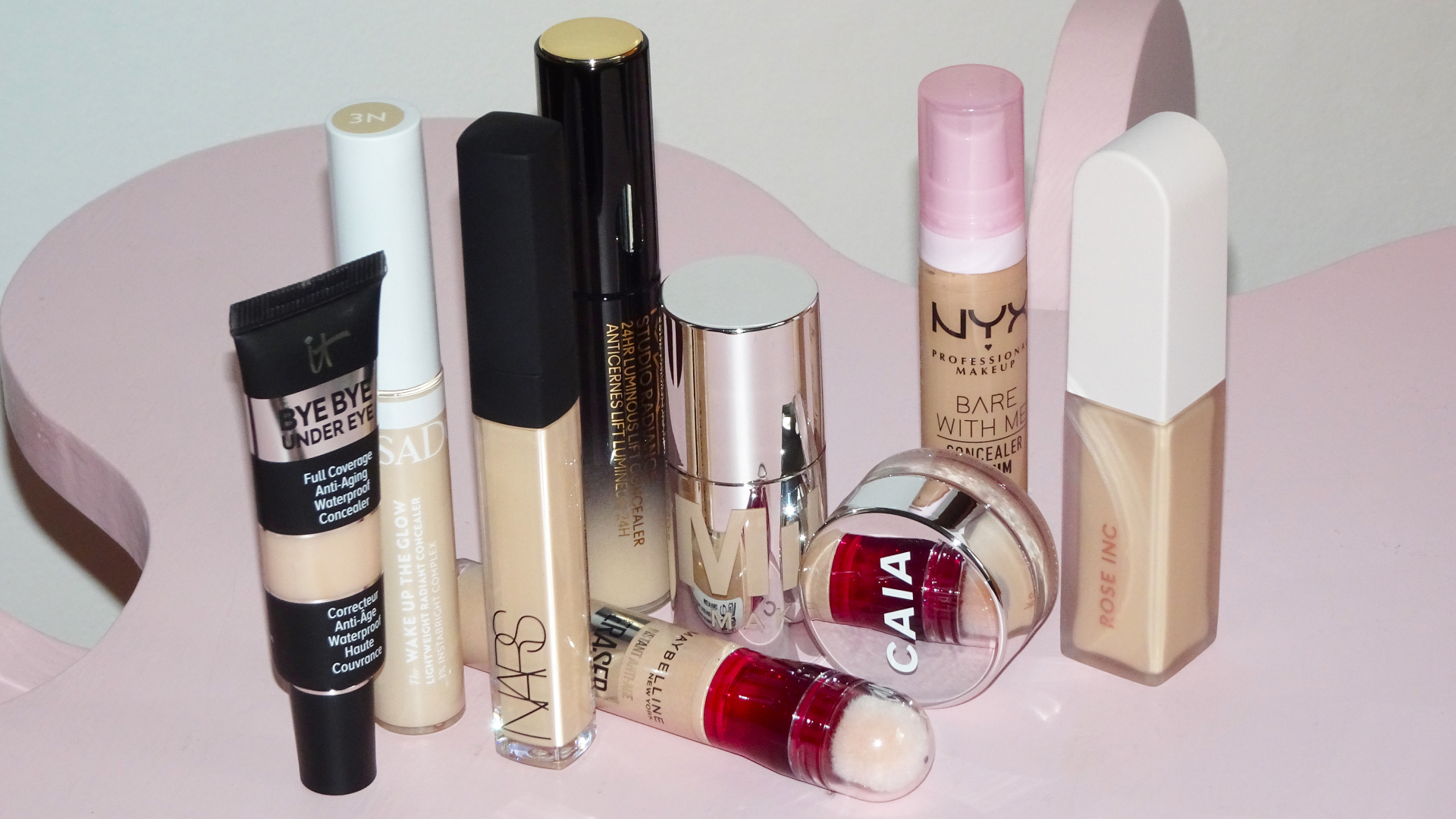 Bäst i test: Stort test av under eye-concealer – jämförelse av populära concealers för området under ögonen