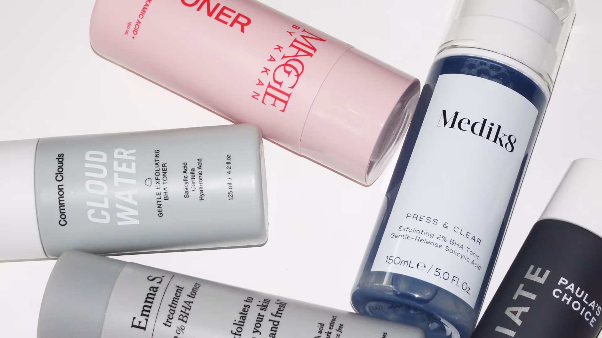 Bäst i test: Stort test av BHA-toner – jämförelse av de bästa produkterna med salicylsyra för exfoliering och klarare hud