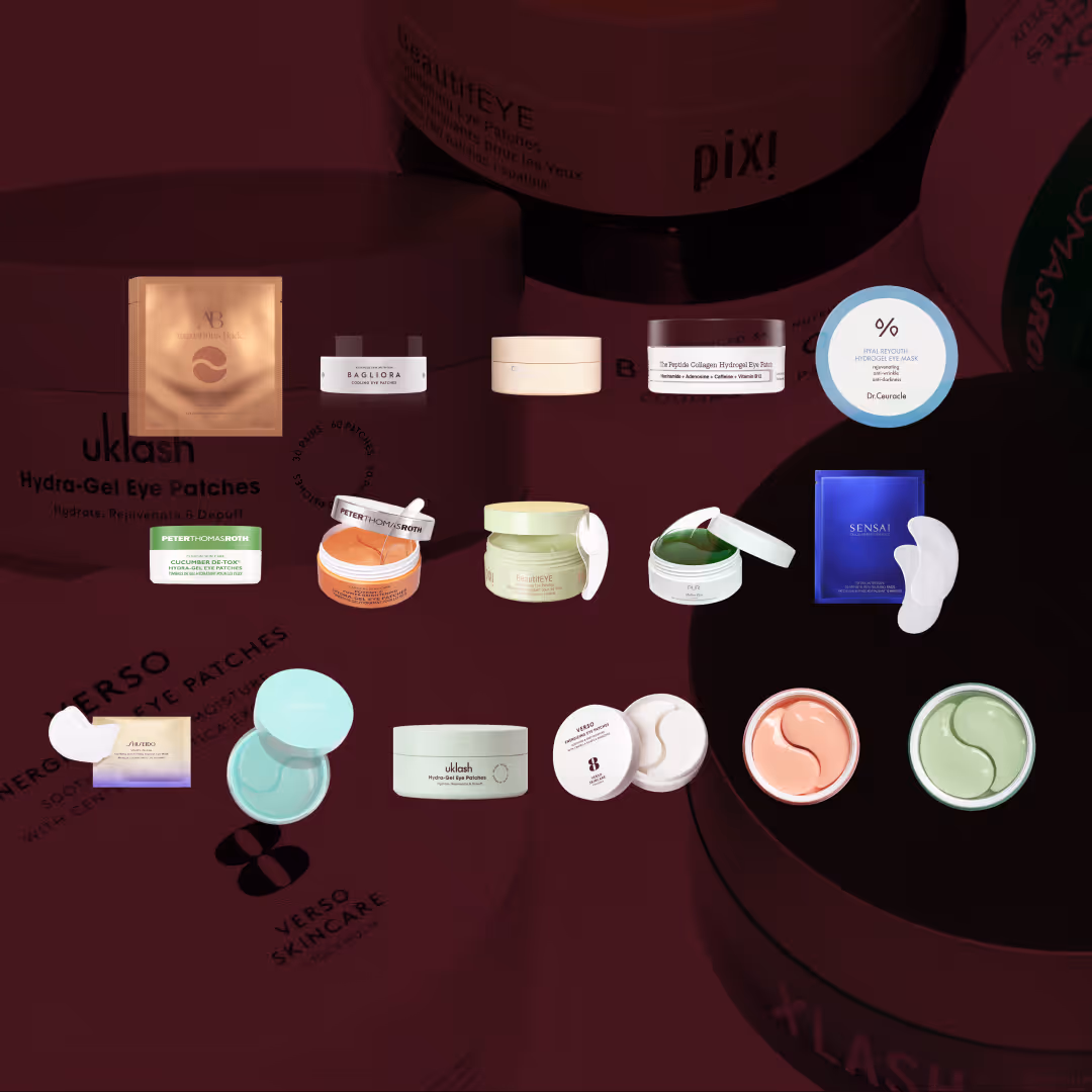 Alla testade produkter i vårt stora test av eye patches.