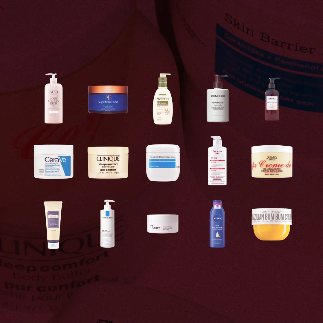 Body lotion bäst i test, bästa Body lotion, stort test av Body lotion av Glowaddictions stora testpanel