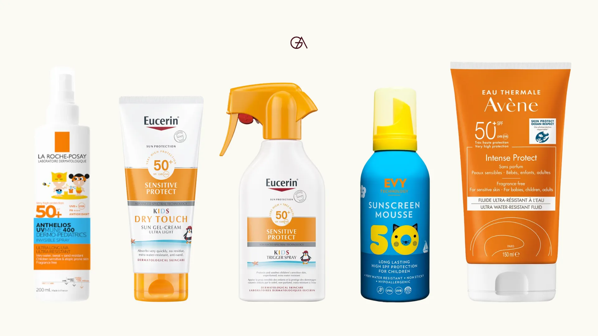 Bästa solkrämen till förskolan - fem bra solkrämer till förskolan från La-Roche Posay, Eucerin, Avene och Evy