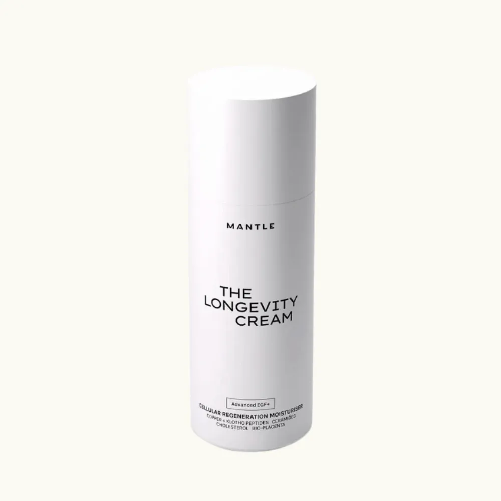 Mantle The Longevity Cream, longevity skincare