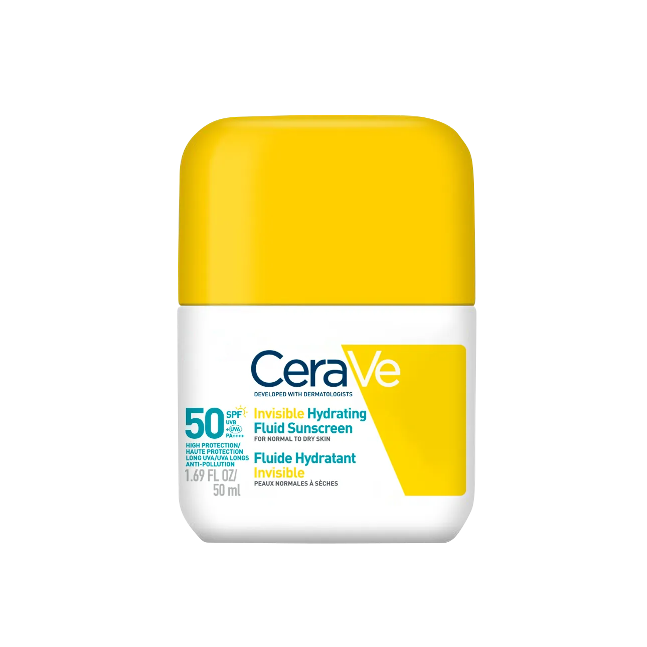 CeraVe Invisible Hydrating Fluid Sunscreen Face SPF50