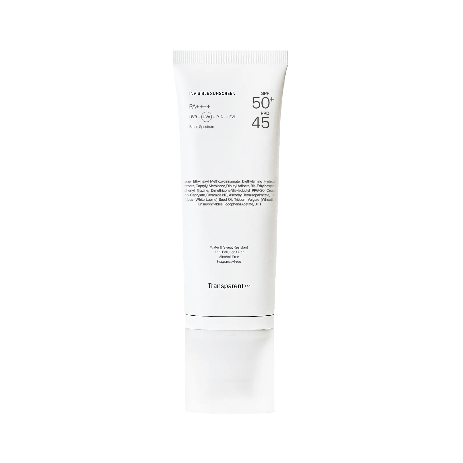 Transparent Lab Invisible SPF50+ Sunscreen