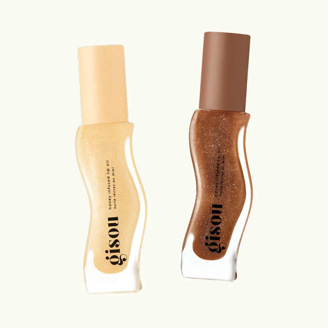 Gisou Honey Infused Lip Oil, produktbilder