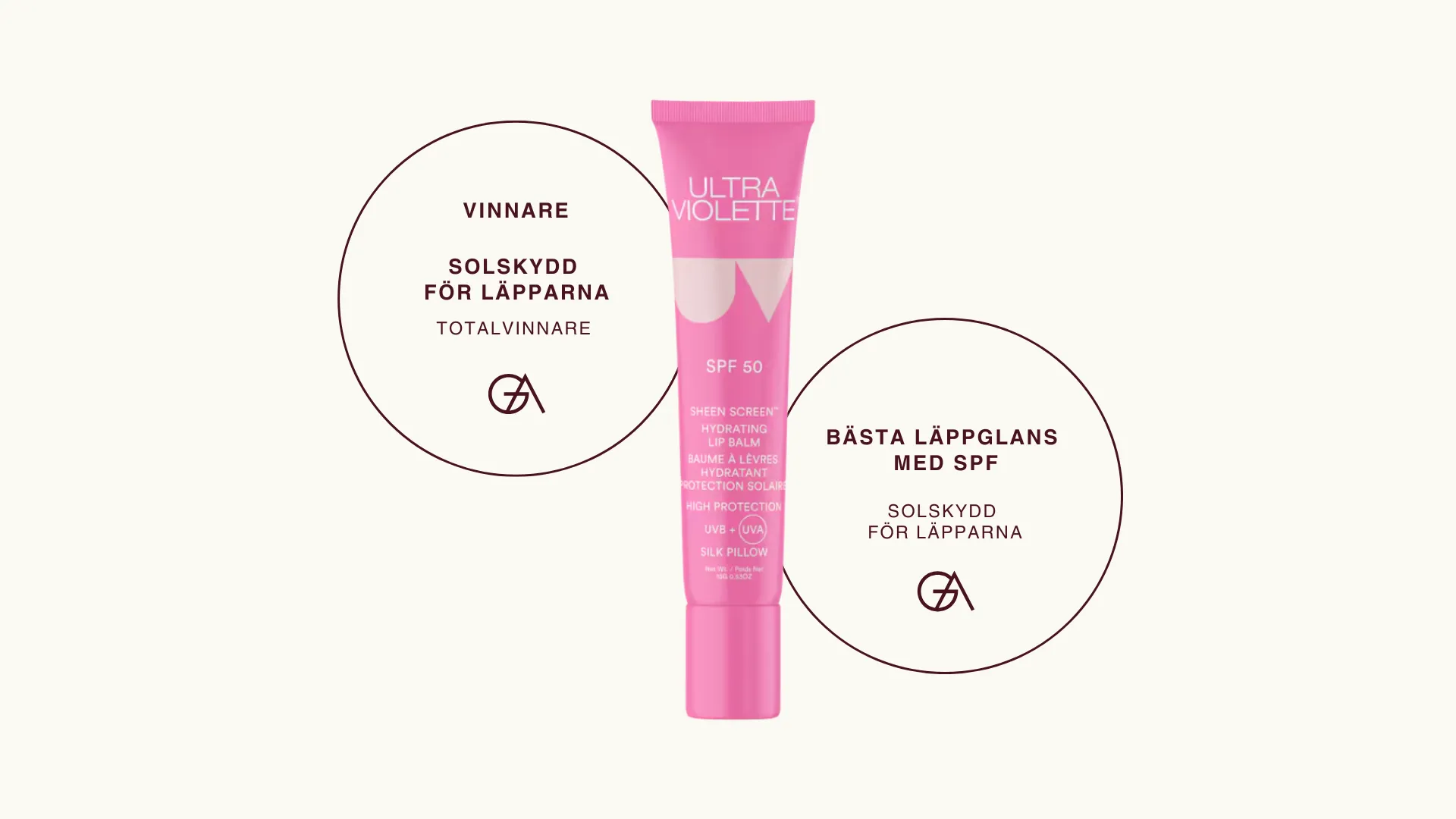 Bäst i test läppglans med SPF Ultra Violette Sheen Screen SPF 50 