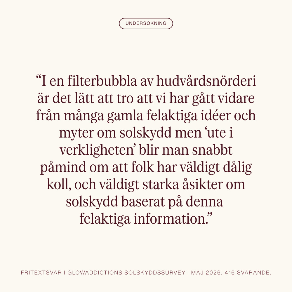 Hudvårdsnörderi, filterbubbla