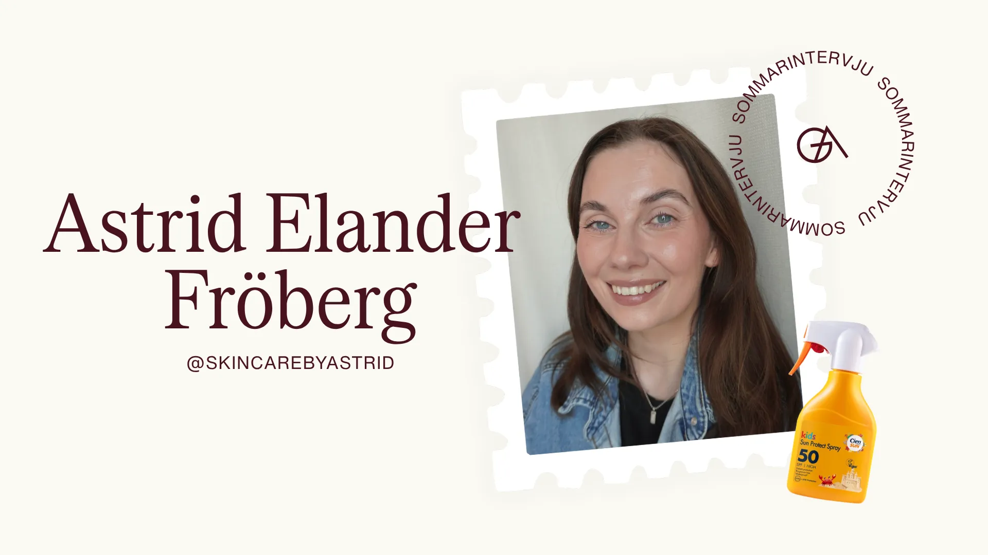 Astrid Elander Fröberg, skincarebyastrid