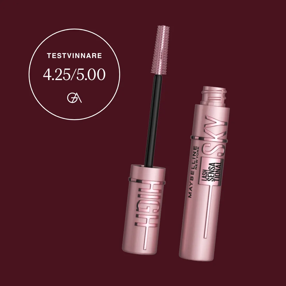 Mascara bäst i test, bästa mascaran, Maybelline Lash Sensational Sky High Mascara