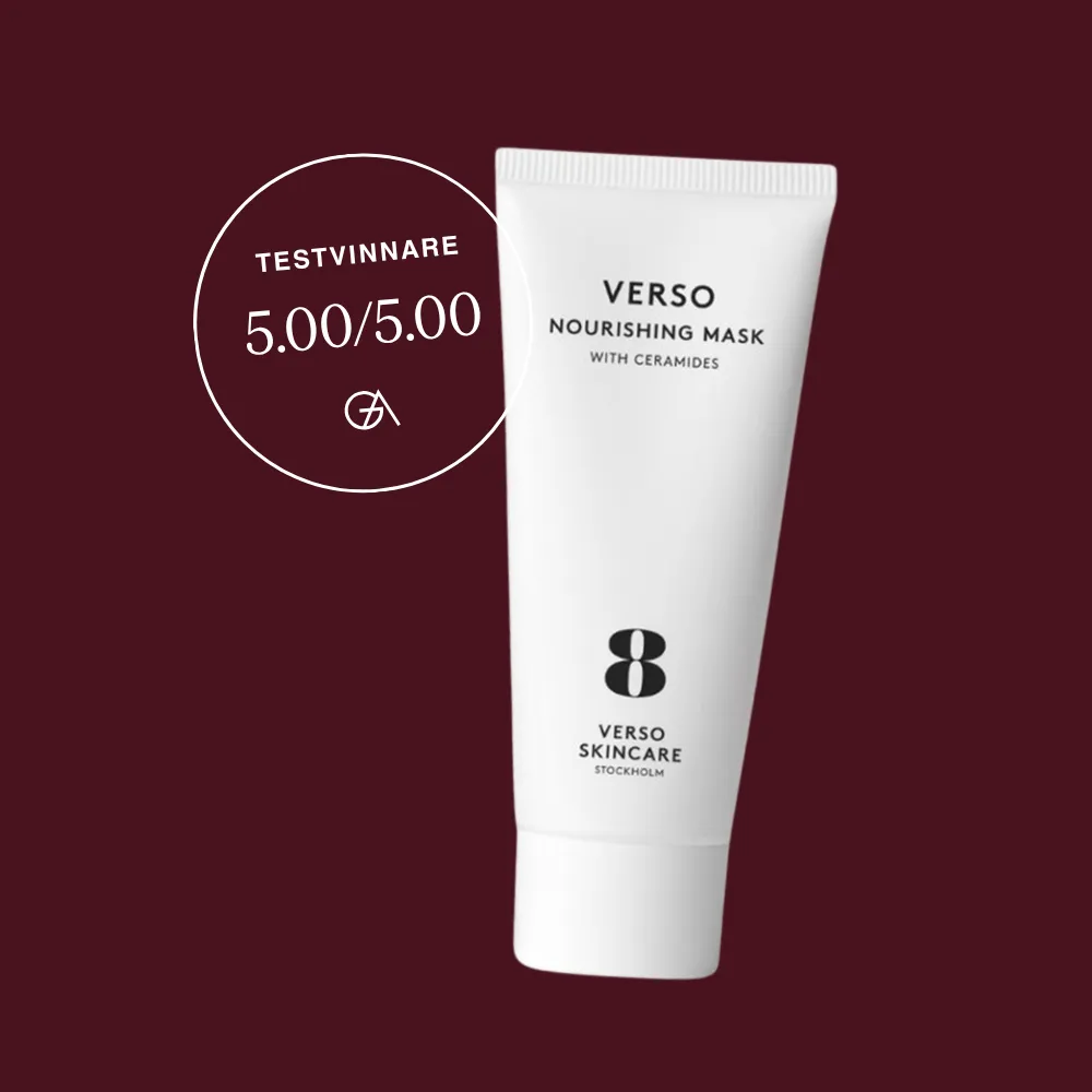Bäst i test nattmask, bästa nattmasken, nattmasker tips, Verso Nourishing Mask