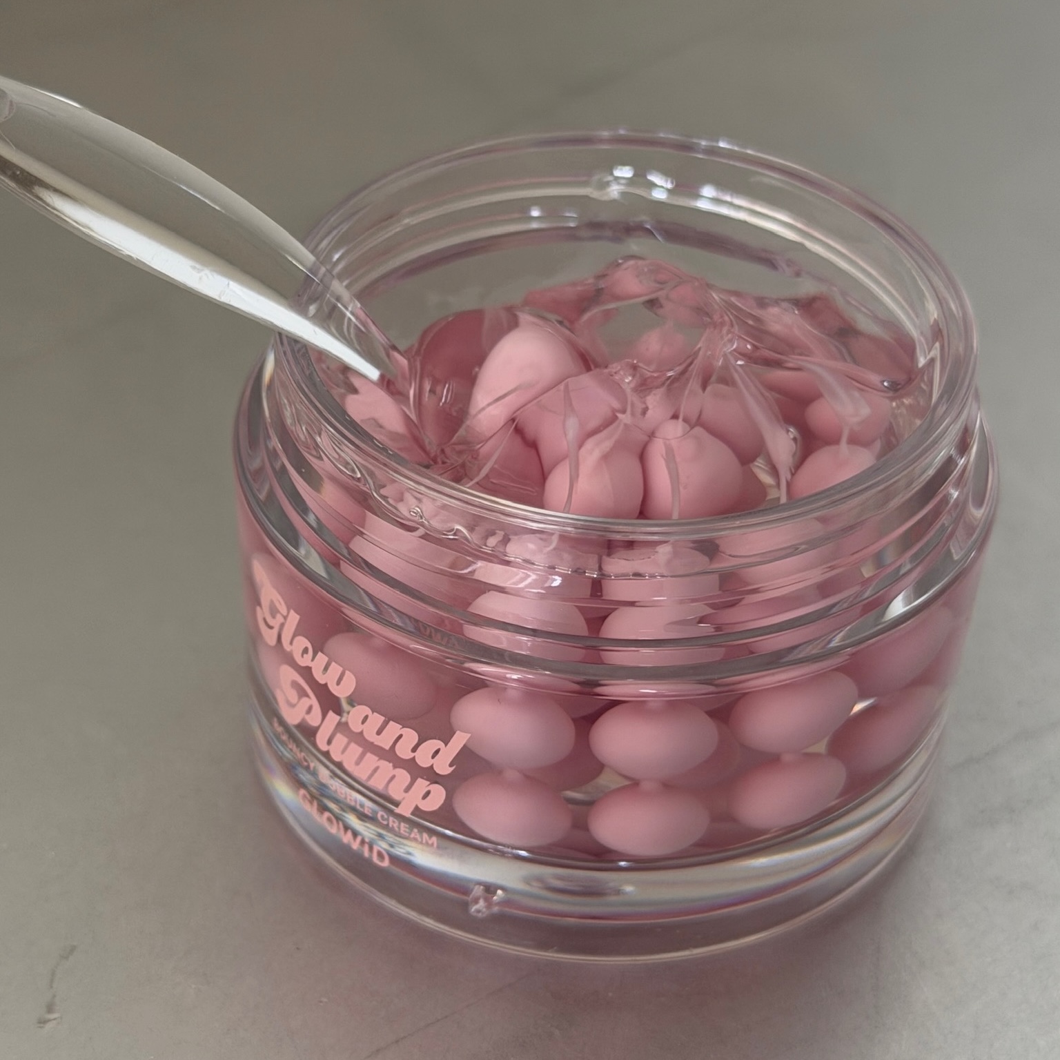 GlowID Glow and Plump Bouncy Bubble Cream