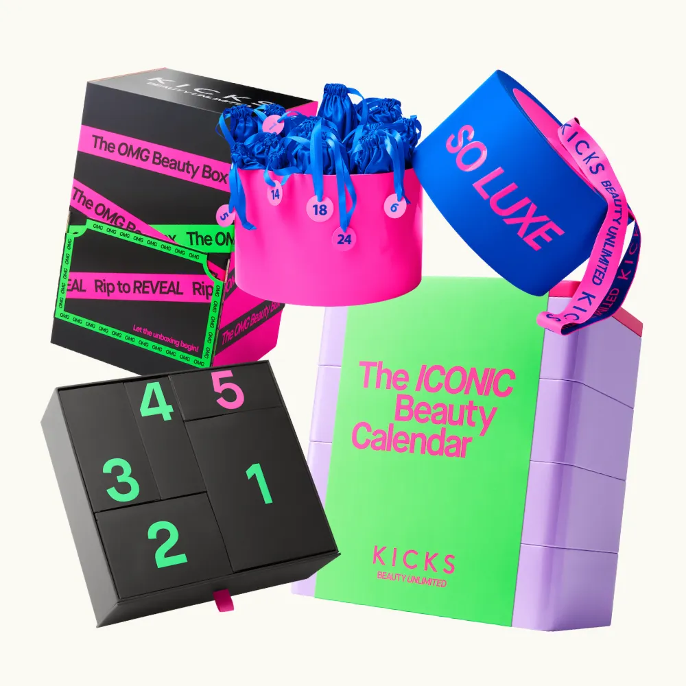 Kicks Julkalender 2026, lyxig julkalender 2026, lyxig beautykalender